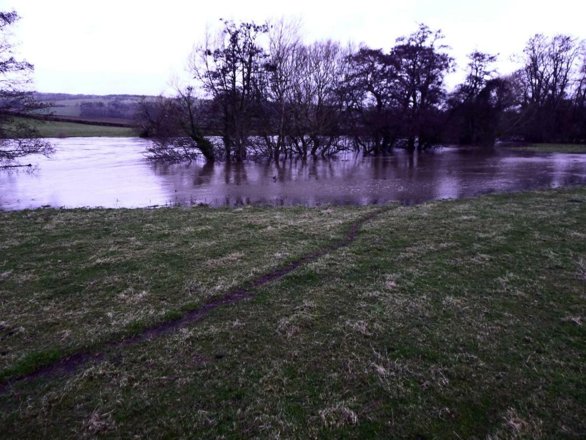 Glanwye Leilighet Hay-On-Wye Eksteriør bilde